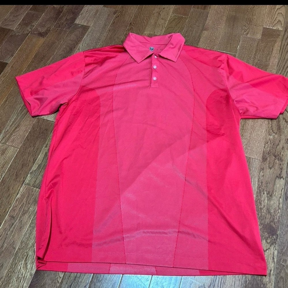Ike Golf Vibrant Red Polo Shirt